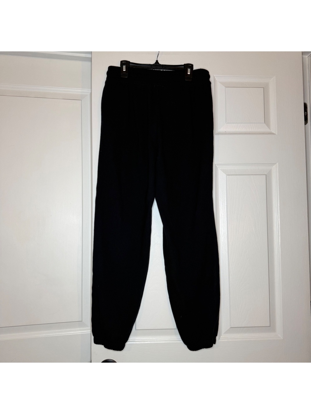 Halara Mid Rise Curved Hem Quick Dry Tapered Black Pants Womens S Petite
